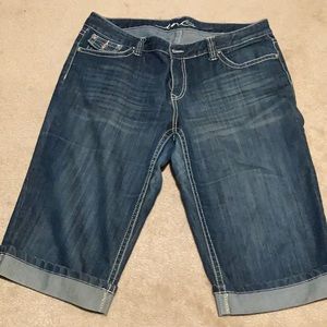Inc crop denim